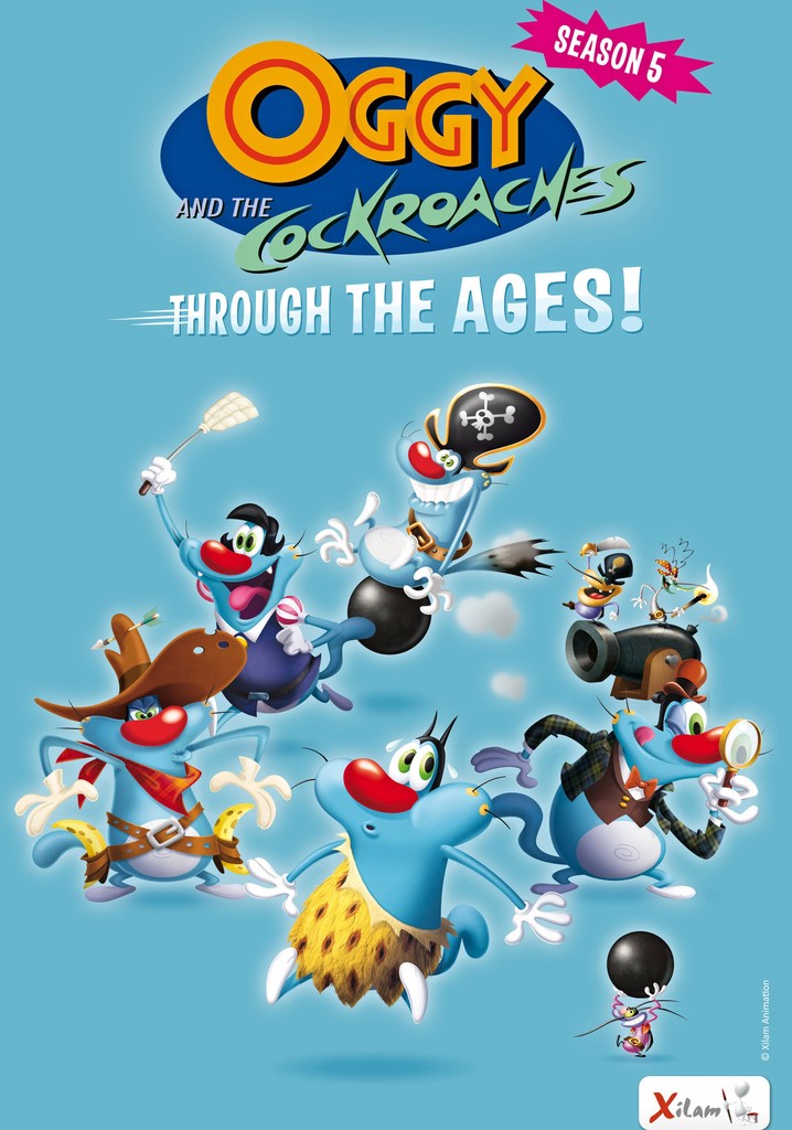 Oggy and the Cockroaches Season 05 Hindi Dubbed Episodes